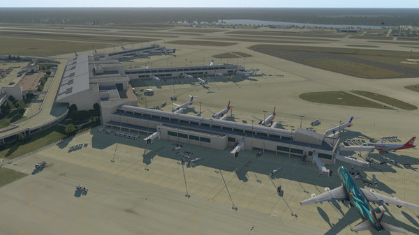 скриншот X-Plane 11 - Add-on: Aerosoft - Airport Southwest Florida Intl. 2