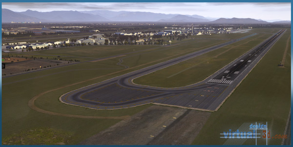 скриншот X-Plane 11 - Add-on: Aerosoft - Airport SCEL Santiago International 2.0 5