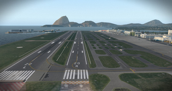 скриншот X-Plane 11 - Add-on: Aerosoft - Airport Rio de Janeiro – Santos Dumont 5