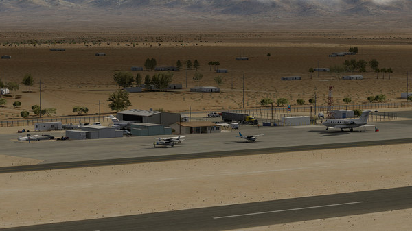 скриншот X-Plane 11 - Add-on: Aerosoft - KTNP - Airport Twentynine Palms 4