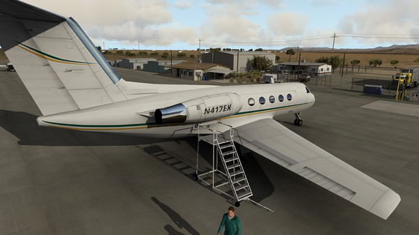 скриншот X-Plane 11 - Add-on: Aerosoft - KTNP - Airport Twentynine Palms 1