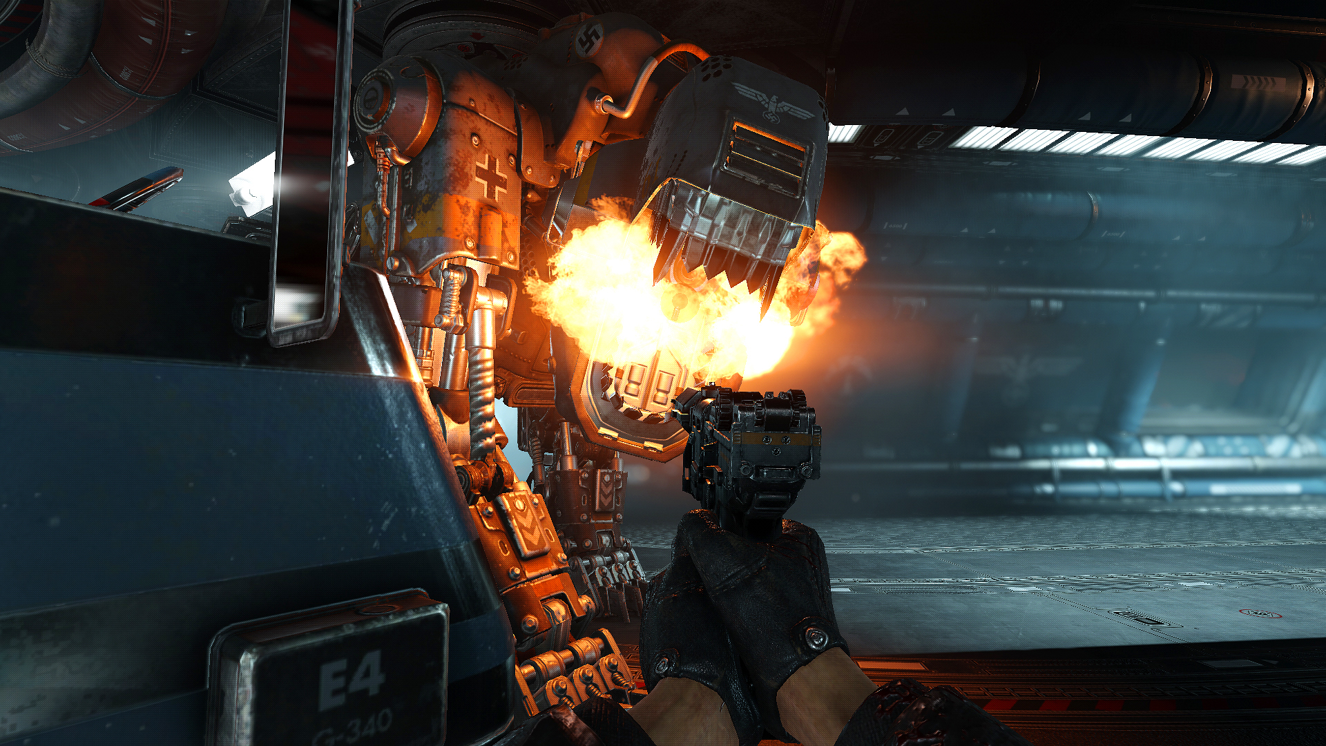 Wolfenstein 2 ends with the world's worst metal cover – The Toilet