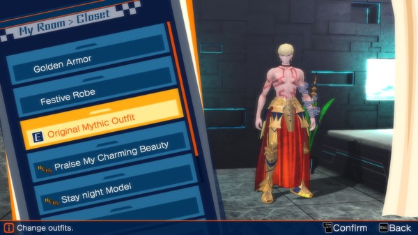 скриншот Fate/EXTELLA - Original Mythic Outfit 2