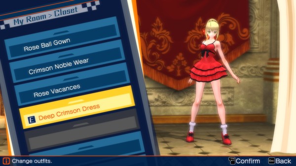 скриншот Fate/EXTELLA - Deep Crimson Dress 2