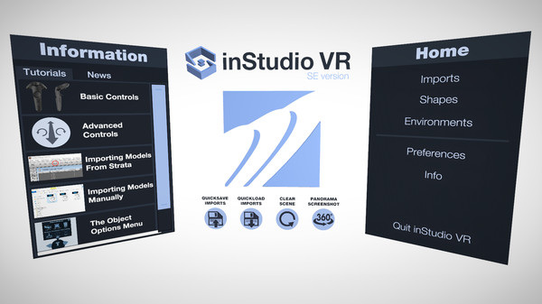 Strata inStudio VR for steam