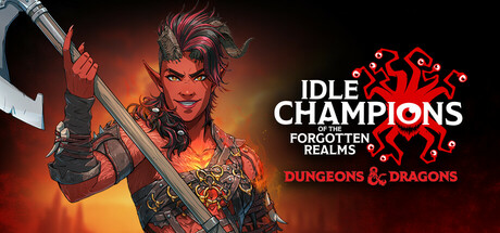 Steam header art for Idle Champions of the Forgotten Realms