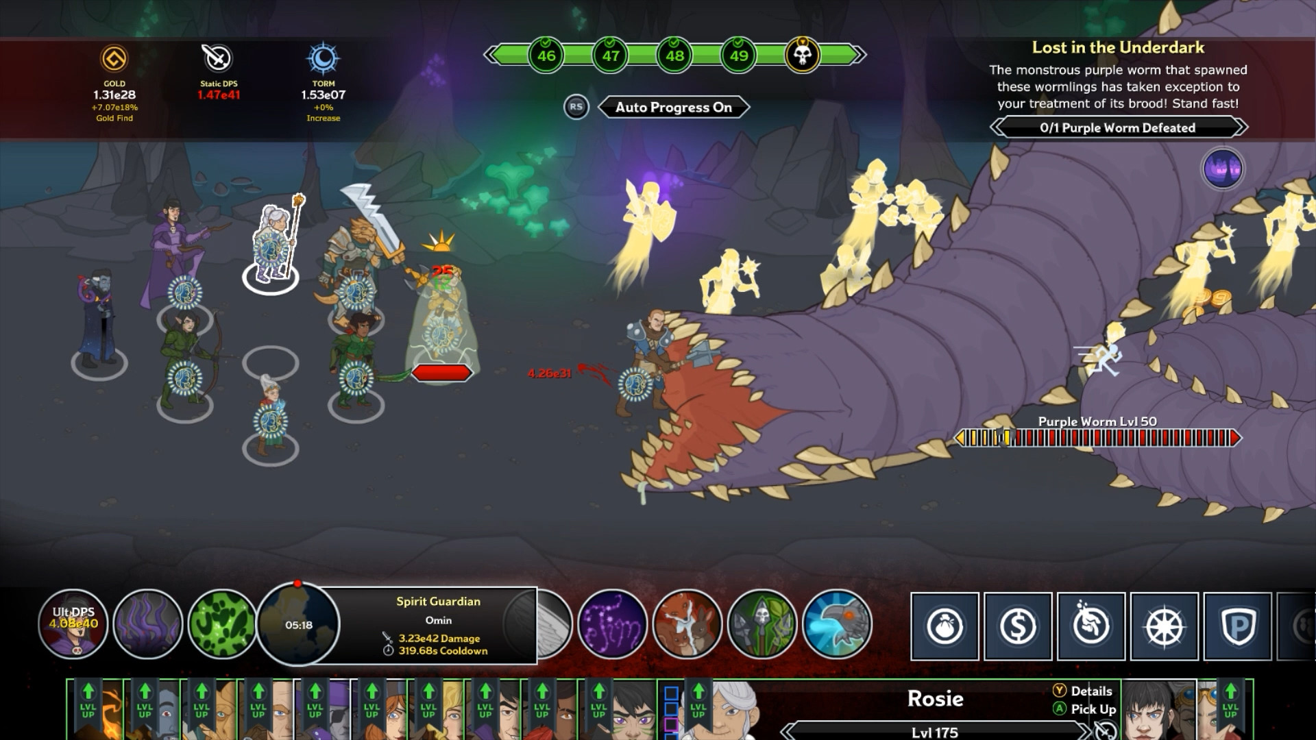 There's a Dungeons and Dragons clicker game