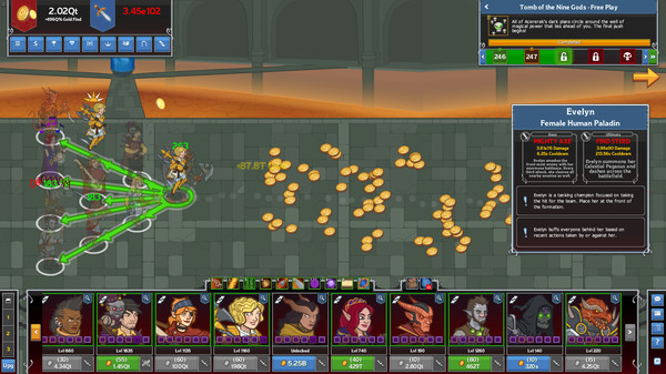 скриншот Idle Champions of the Forgotten Realms 1