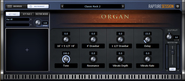скриншот Xpack - Digital Sound Factory - B3 Tone Wheel Organ 1
