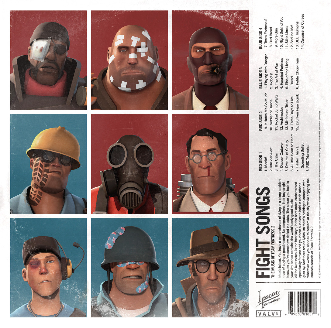 Fight Songs: The Music Of Team Fortress 2 - Wong's Store - Cửa hàng game  bản quyền