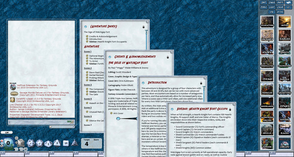 скриншот Fantasy Grounds - Hellfrost: Siege of Watch Gap Fort (Savage Worlds) 0
