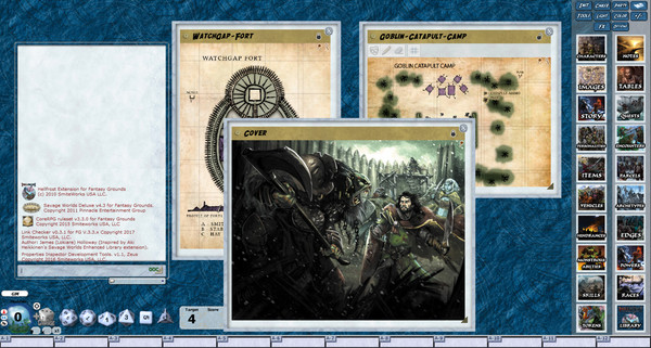 скриншот Fantasy Grounds - Hellfrost: Siege of Watch Gap Fort (Savage Worlds) 2