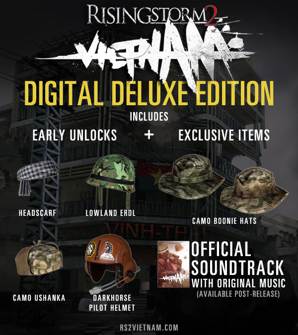 rising storm 2 vietnam digital deluxe edition upgrade что это. Смотреть фото rising storm 2 vietnam digital deluxe edition upgrade что это. Смотреть картинку rising storm 2 vietnam digital deluxe edition upgrade что это. Картинка про rising storm 2 vietnam digital deluxe edition upgrade что это. Фото rising storm 2 vietnam digital deluxe edition upgrade что это