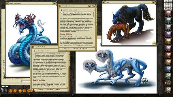 скриншот Fantasy Grounds - Winter's Roar: Vikmordere Bestiary (PFRPG) 2