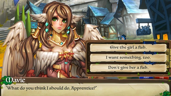 скриншот Faulty Apprentice - Visual Novel/Dating Sim 4