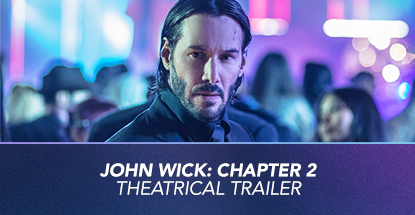 John Wick Chapter 2: Theatrical Trailer banner