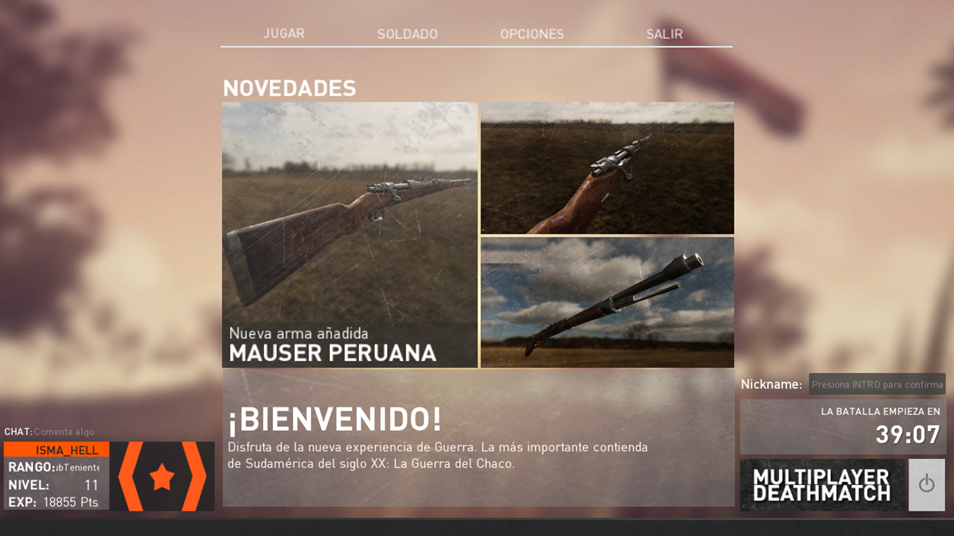 CW Chaco War en Steam