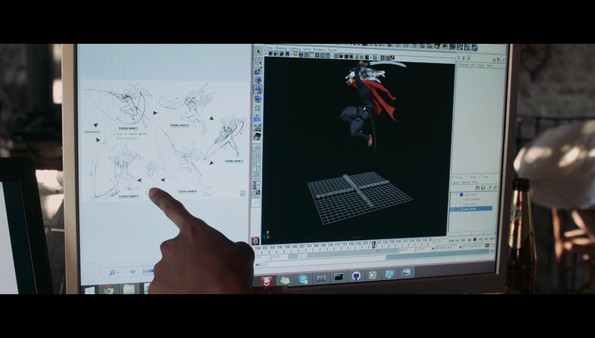 скриншот Making of Furi: Episode 3 - Art and Animation 0