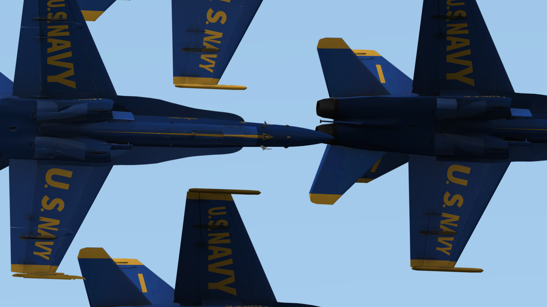 Blue Angels Aerobatic Flight Simulator, Presentation Trailer