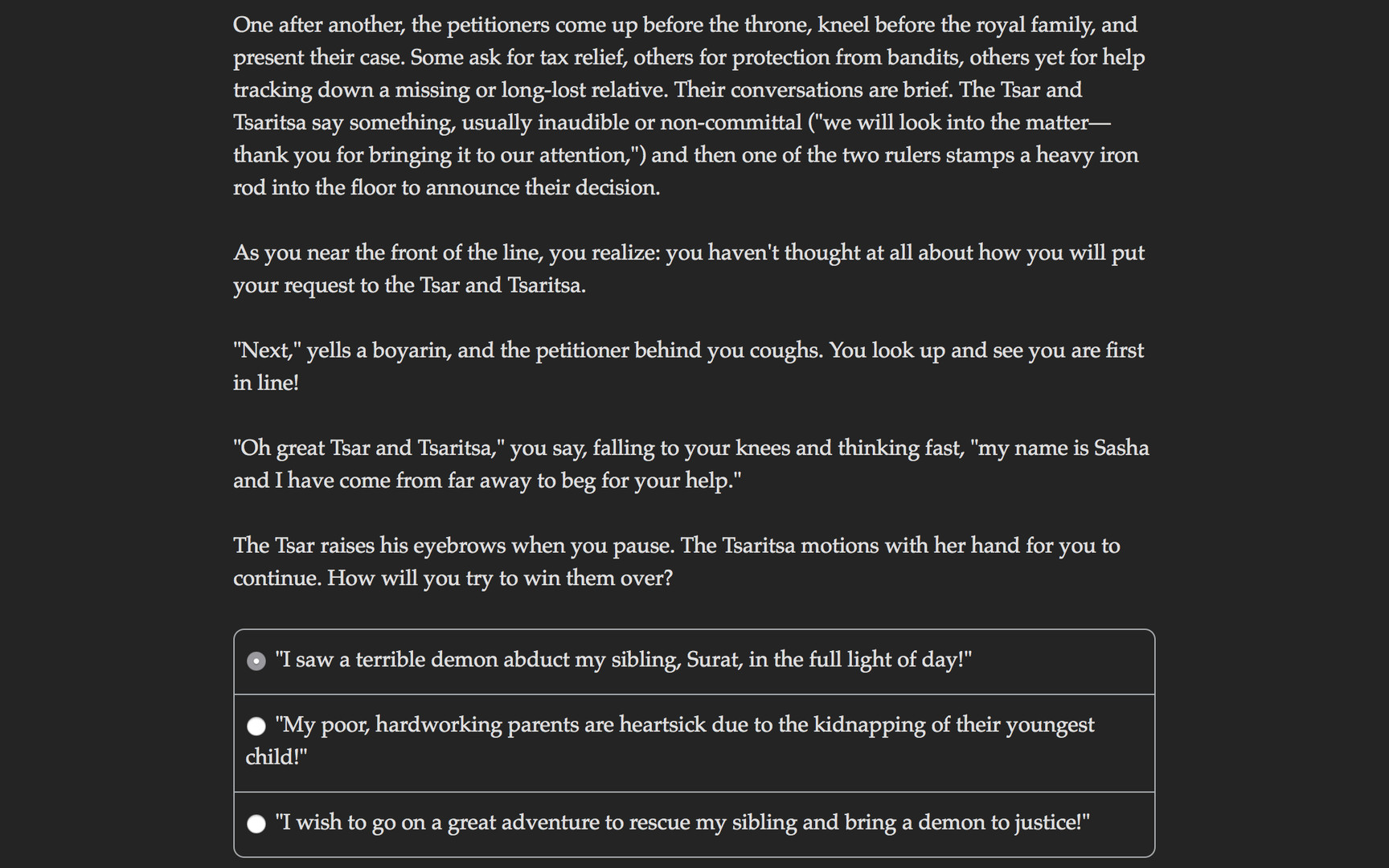 Demon Mark: A Russian Saga Demo #2