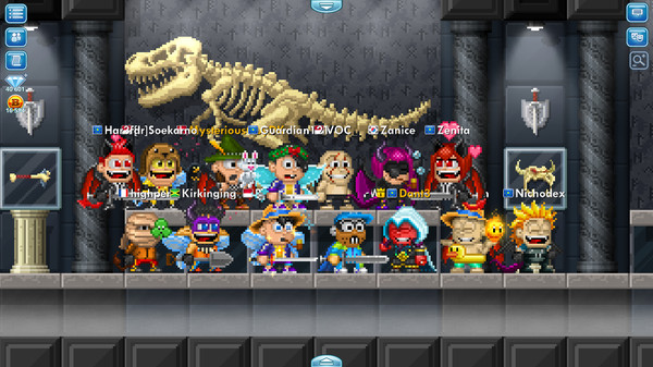 Скриншоты Pixel Worlds 4
