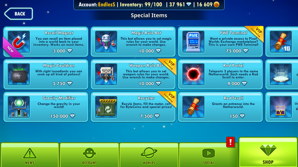 Скриншоты Pixel Worlds 12