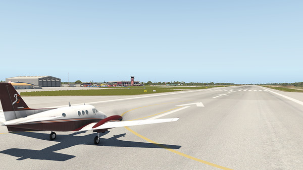 скриншот X-Plane 11 - Add-on: Aerosoft - Airport Bonaire Flamingo 1