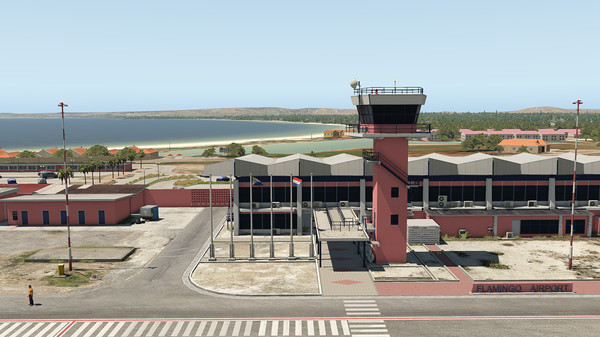 скриншот X-Plane 11 - Add-on: Aerosoft - Airport Bonaire Flamingo 2
