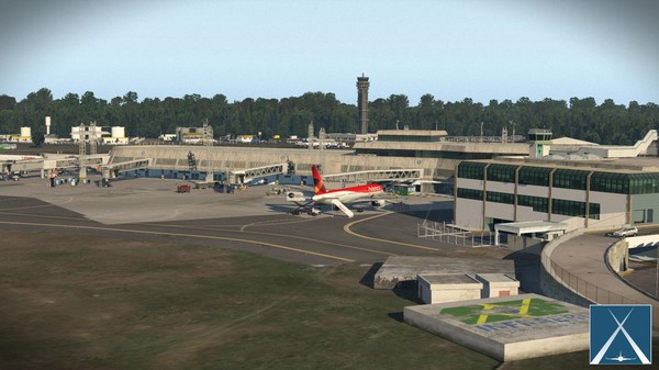 скриншот X-Plane 11 - Add-on: Aerosoft - Airport Salvador International 5