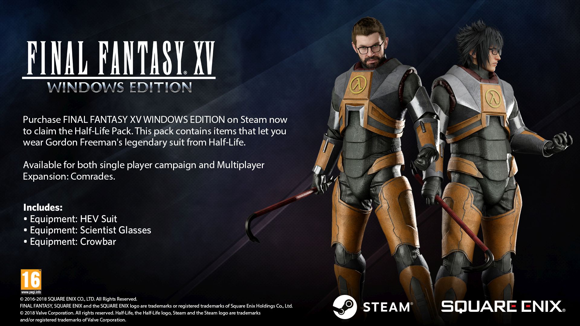 Final Fantasy XV, PC - Steam