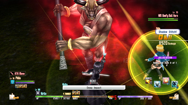 Screenshot of Sword Art Online Re: Hollow Fragment