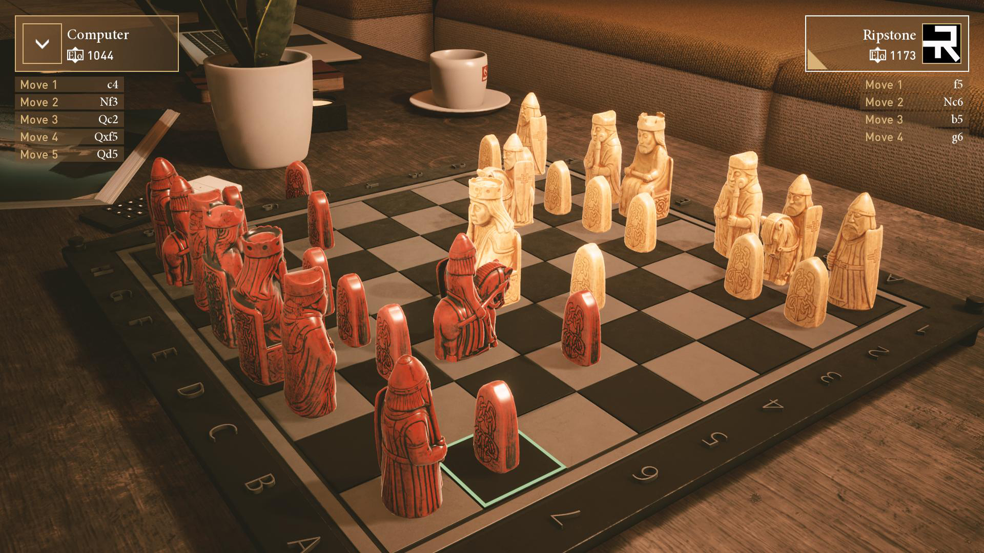 Chess Ultra: Isle of Lewis chess set for Nintendo Switch