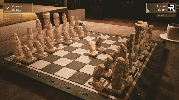 Chess Ultra Easter Island chess set