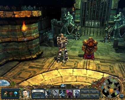 Screenshot of King's Bounty: Crossworlds