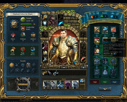 Screenshot of King's Bounty: Crossworlds