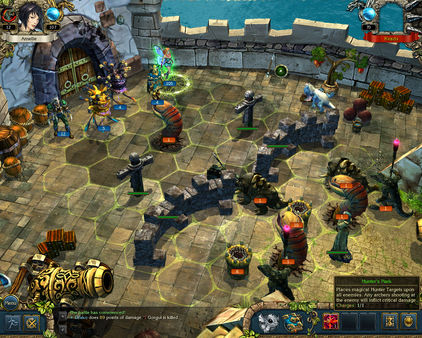 Screenshot of King's Bounty: Crossworlds