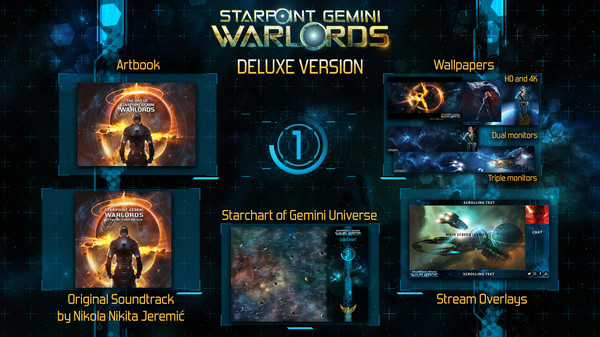 Starpoint Gemini Warlords - Upgrade to Digital Deluxe for steam Starpoint Gemini Warlords - Upgrade to Digital Deluxe for steam