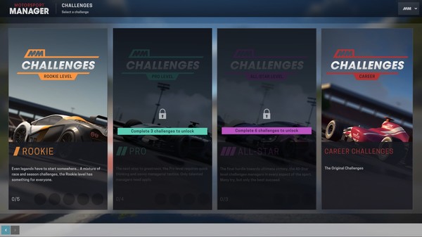 Motorsport Manager - Challenge Pack for steam Motorsport Manager - Challenge Pack for steam