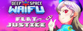 DEEP SPACE WAIFU: FLAT JUSTICE logo