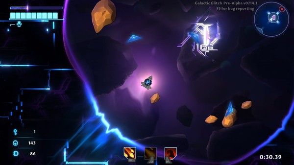 Скриншот из Galactic Glitch: Prologue