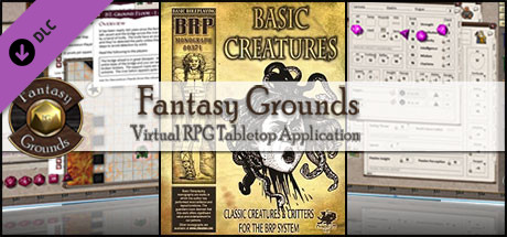 Fantasy Grounds - Basic Creatures (BRP) banner