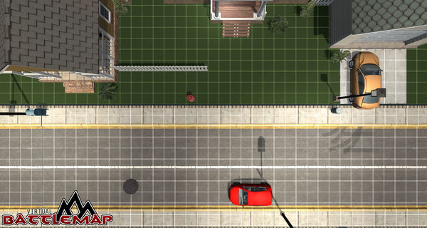 скриншот Virtual Battlemap DLC - Modern Town 5