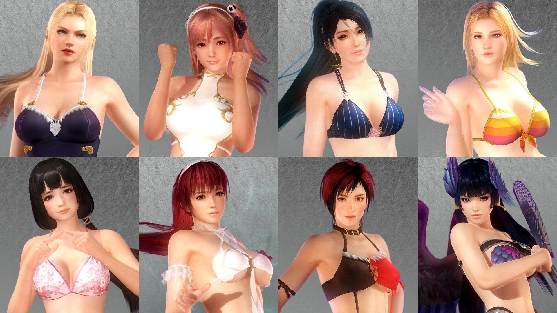 DOA5LR Gust Mashup Swimwear Set screenshot screenshot 1