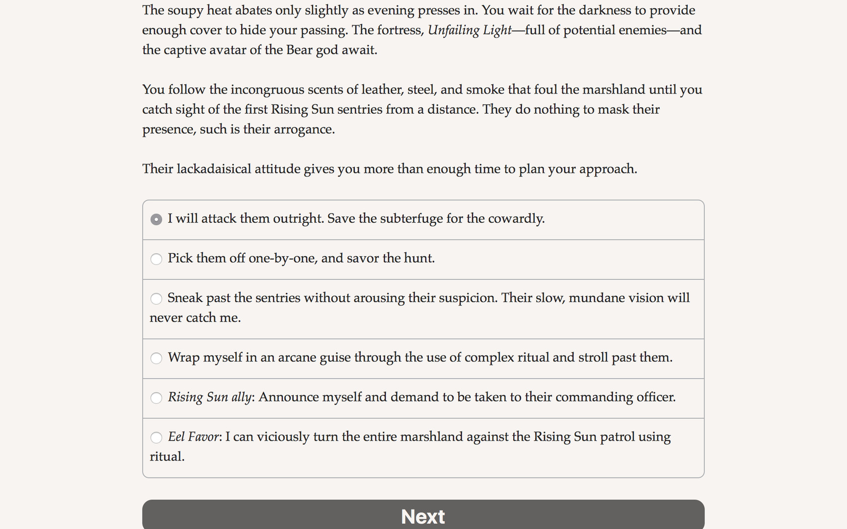 Avatar Of The Wolf Demo #0