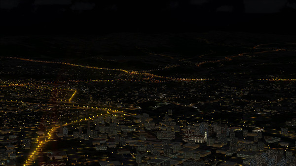 скриншот FSX Steam Edition: Night Environment Italy Add-On 2