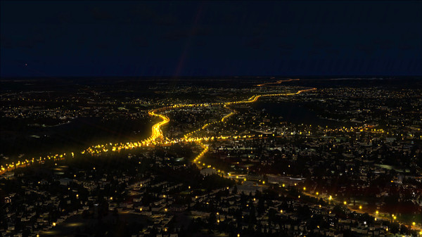 скриншот FSX Steam Edition: Night Environment: Sweden Add-On 4