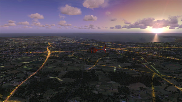 скриншот FSX Steam Edition: Night Environment: Sweden Add-On 5