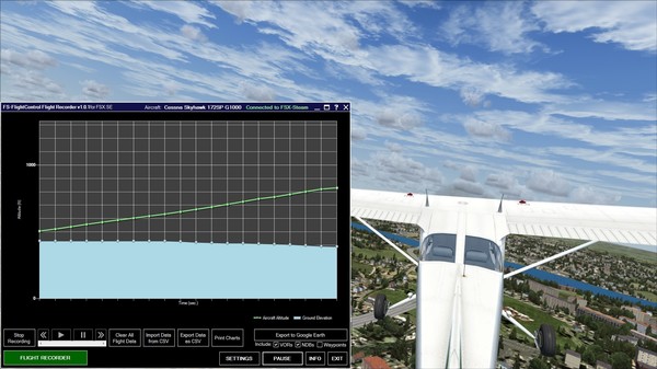 скриншот FSX Steam Edition: Flight Recorder Add-On 3