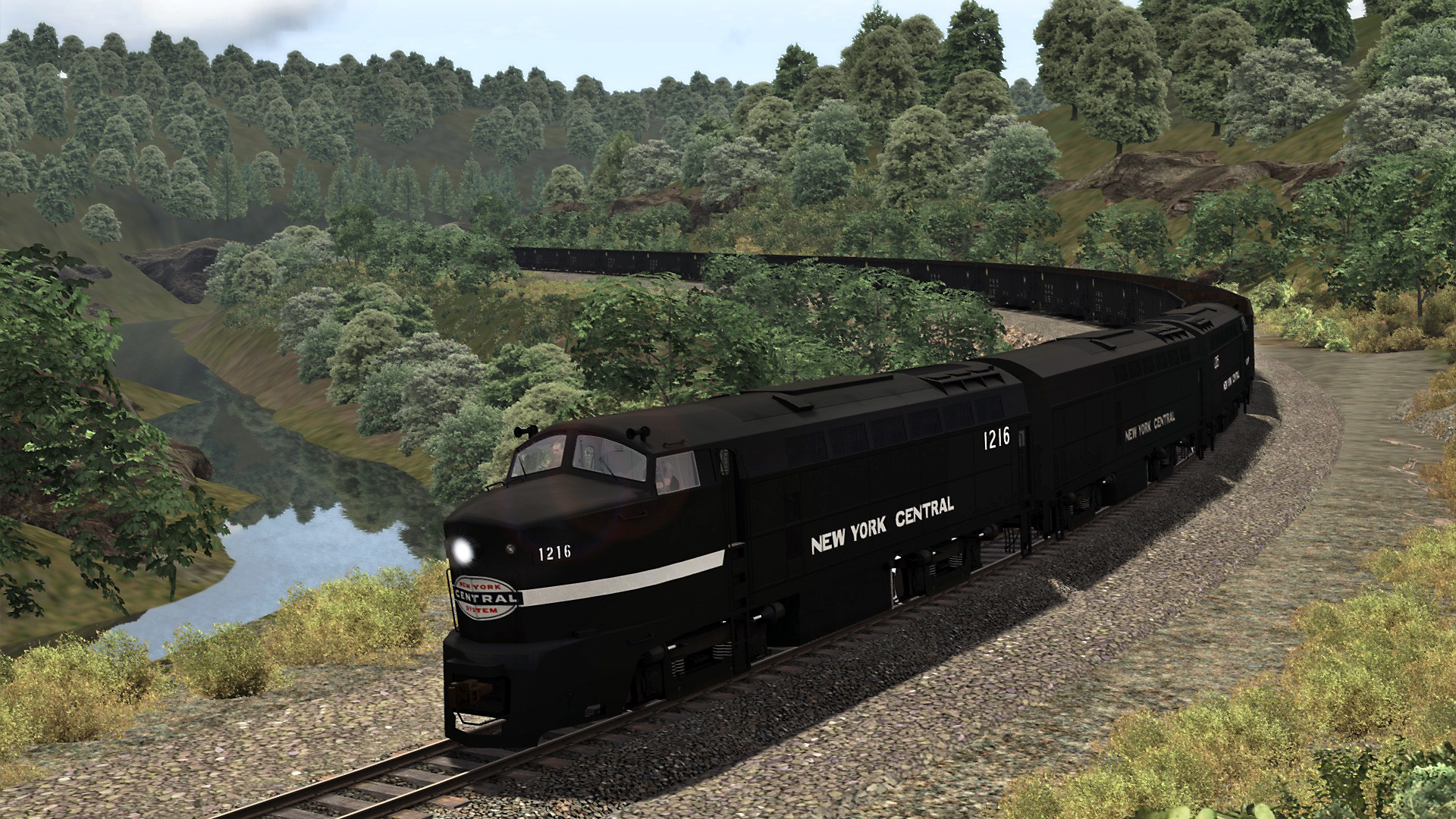 TS Marketplace: New York Central RF-16 Livery Add-On Featured Screenshot #1