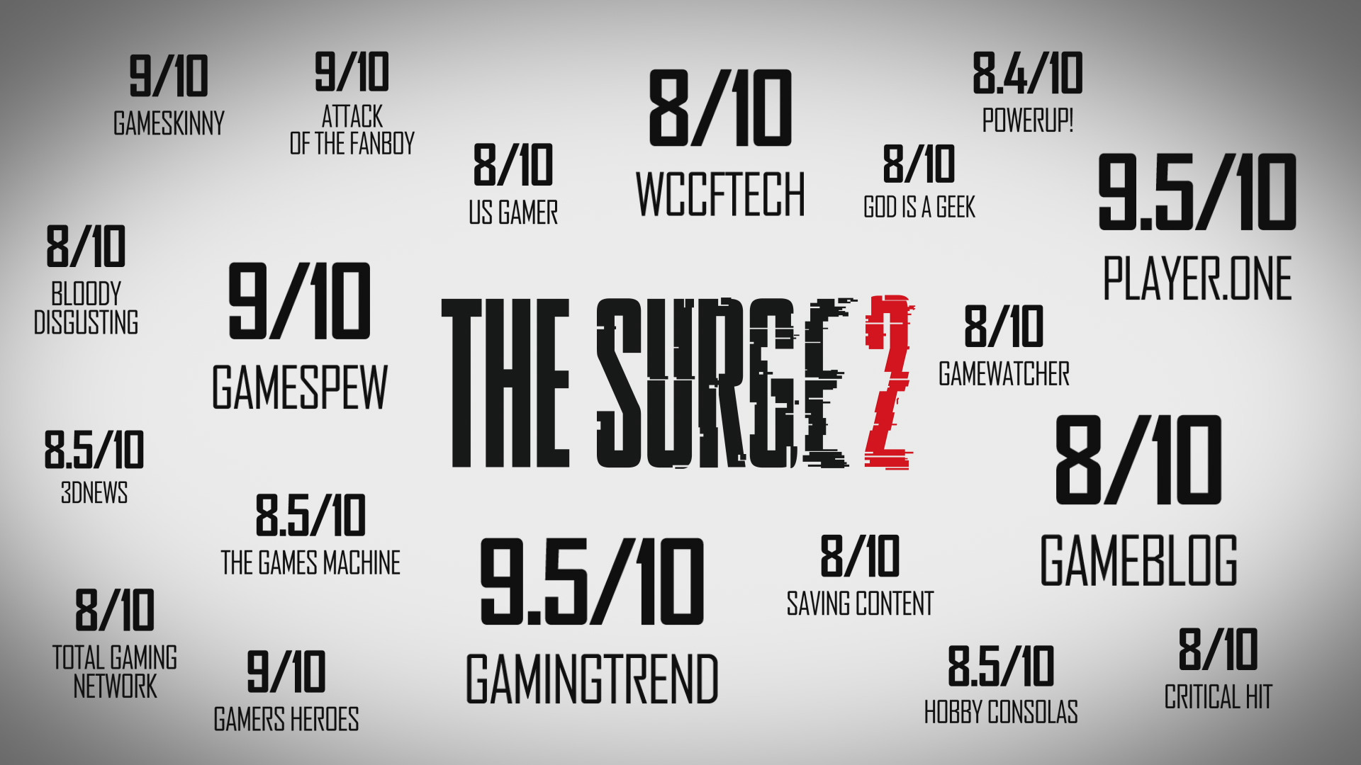 Find the best computers for The Surge 2